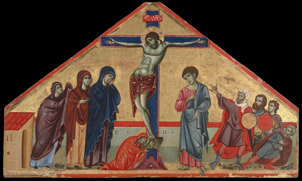 The Crucifixion by Guido da Siena