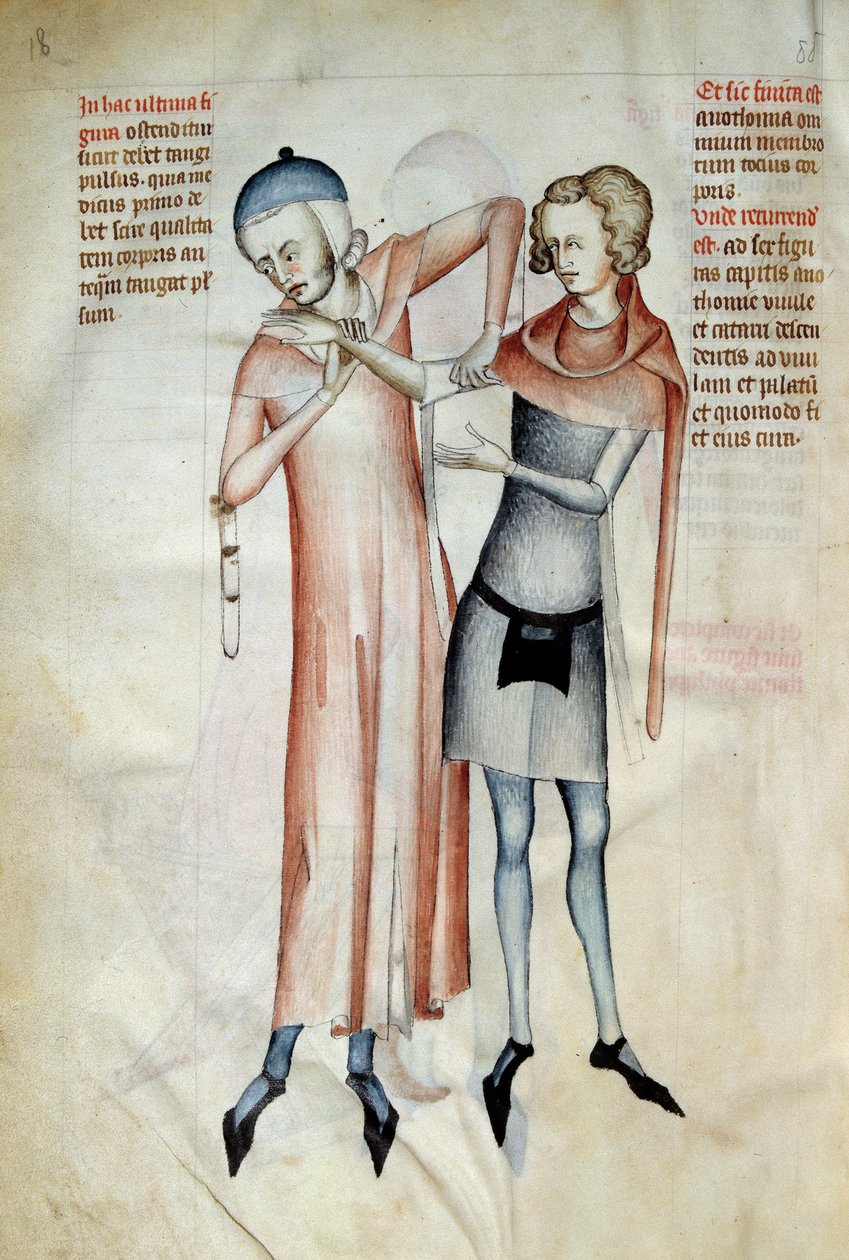 Doctor examining his patient