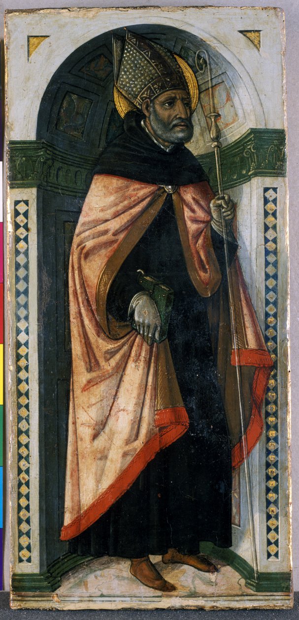 St. Augustine by Guidoccio di Giovanno Cozzarelli