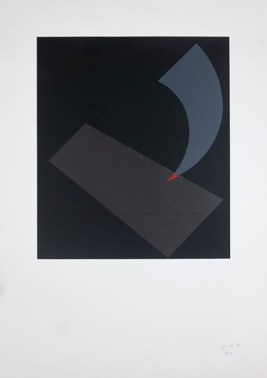 Prometheus Wound In Silkscreen, 2018 by Guilherme Pontes