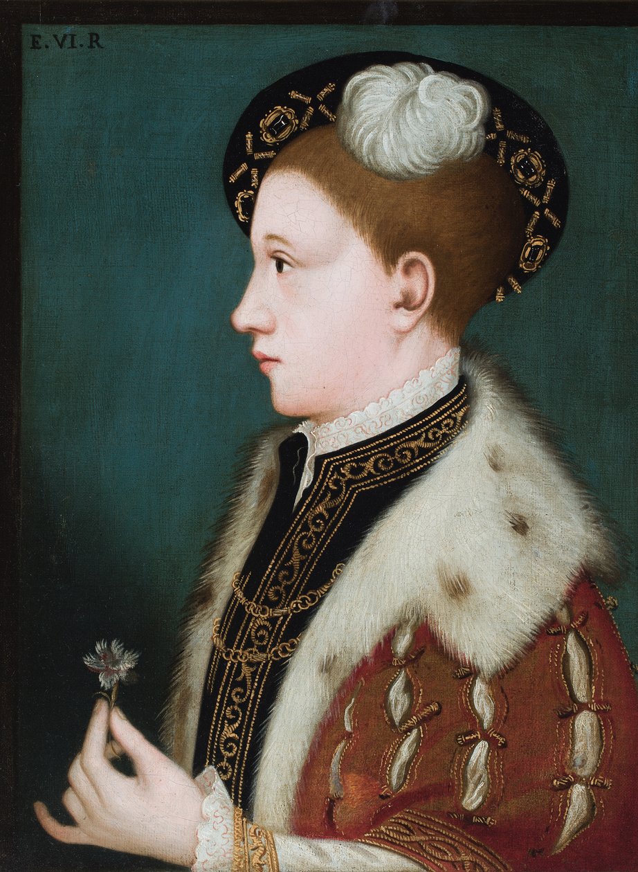 Portrait of Edward VI by Guillaume (manner of) Scrots