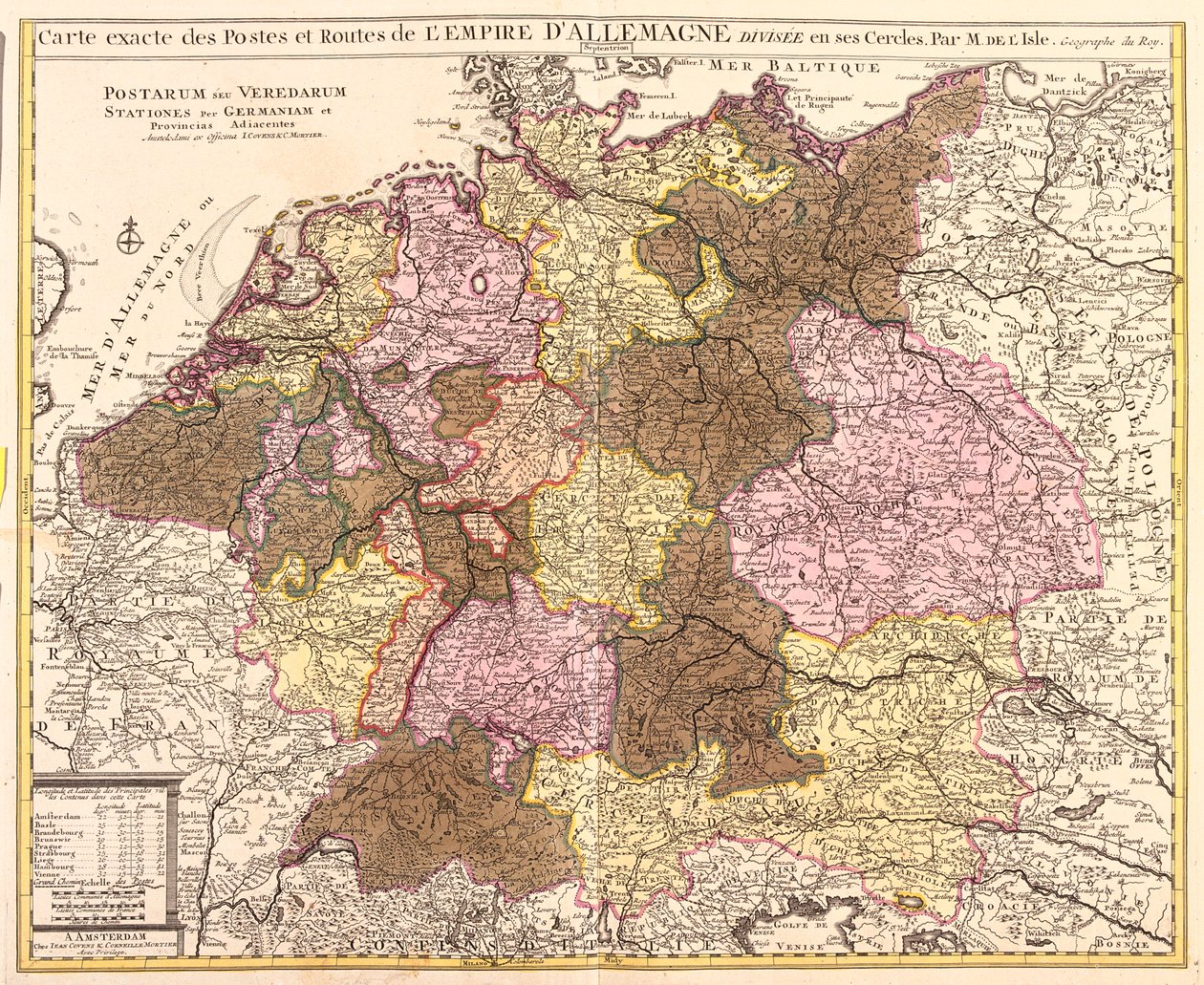 Belgium, Netherlands, Germany, Poland (Pomeranian, West Pomeranian, Lubusz, Lower Silesian), Czech Republic (Olomouc, South Moravia, Prague, Central Bohemian, South Bohemian, Plzeň, Karlovy Vary, Ústí nad Labem, Liberec, Hradec Králové) by Guillaume Delisle