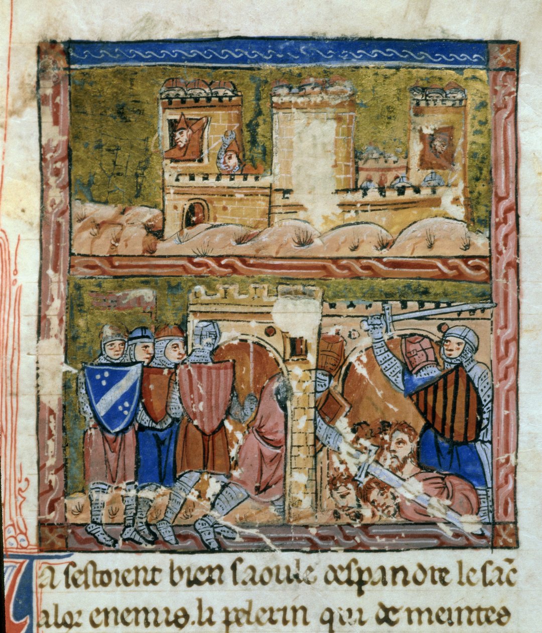Miniature History of Overseas - Sea by Guillaume of Tyre by Guillaume de Tyr