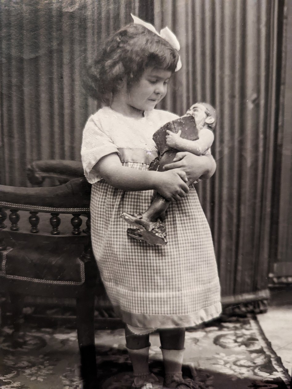 Frida Kahlo as a Child by Guillermo Kahlo