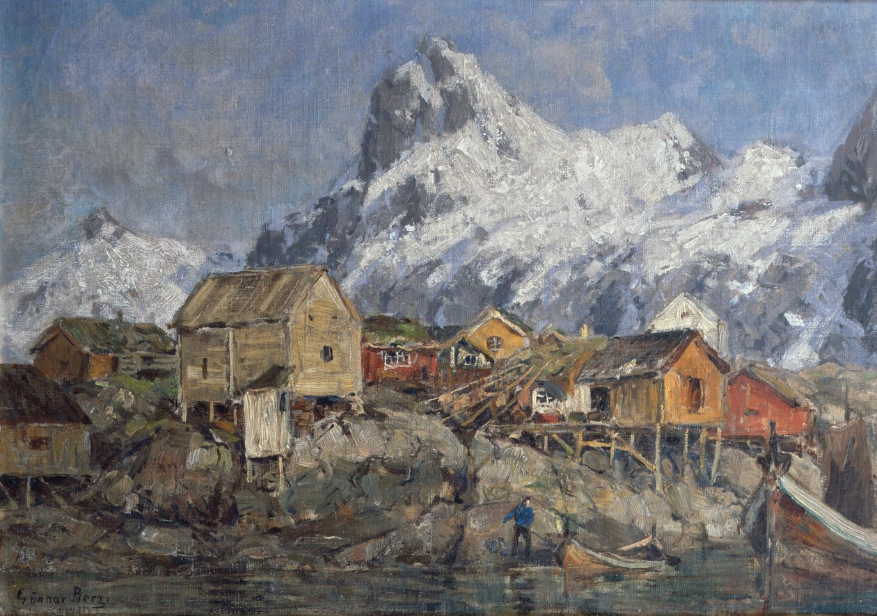 Svolvær by Gunnar Berg