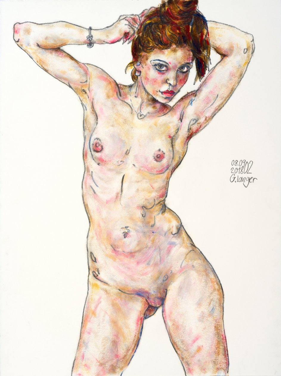 Girl Nude by Gunter Langer