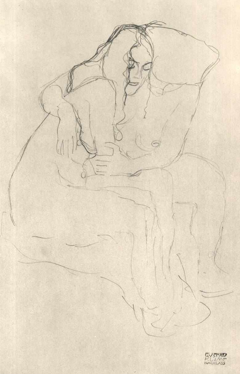 Friends by Gustav Klimt