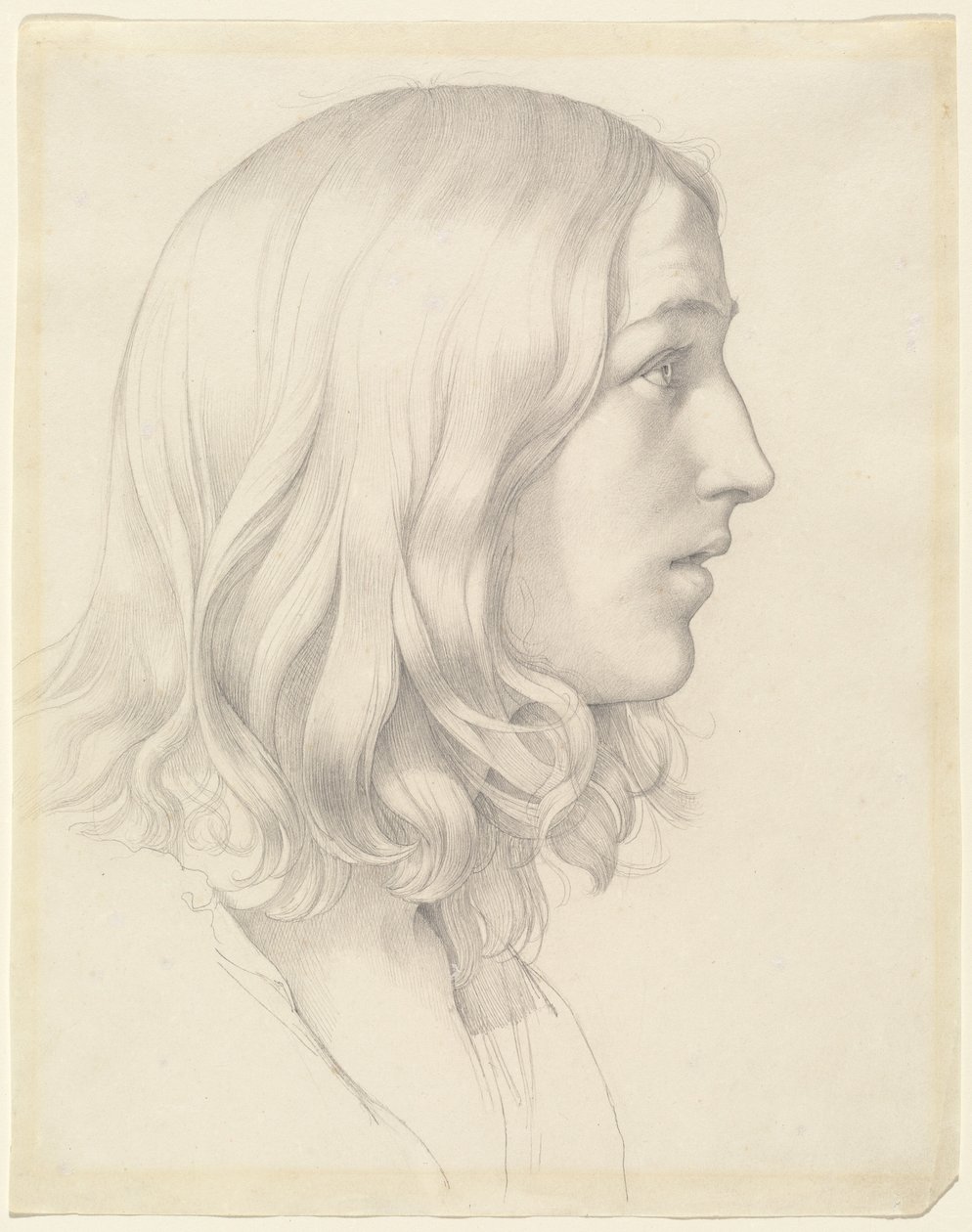 Head of a Young Man by Gustav Heinrich Naeke