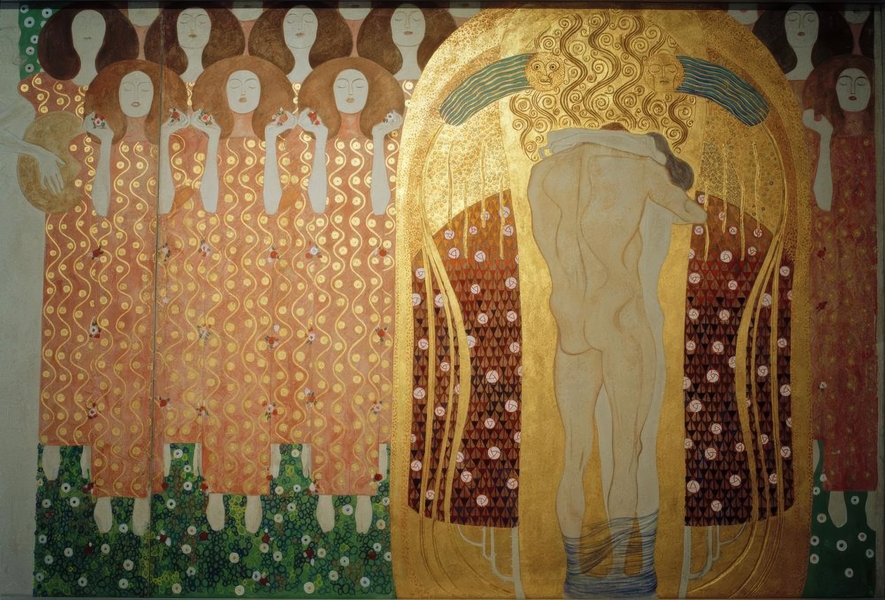 Beethoven Frieze by Gustav Klimt