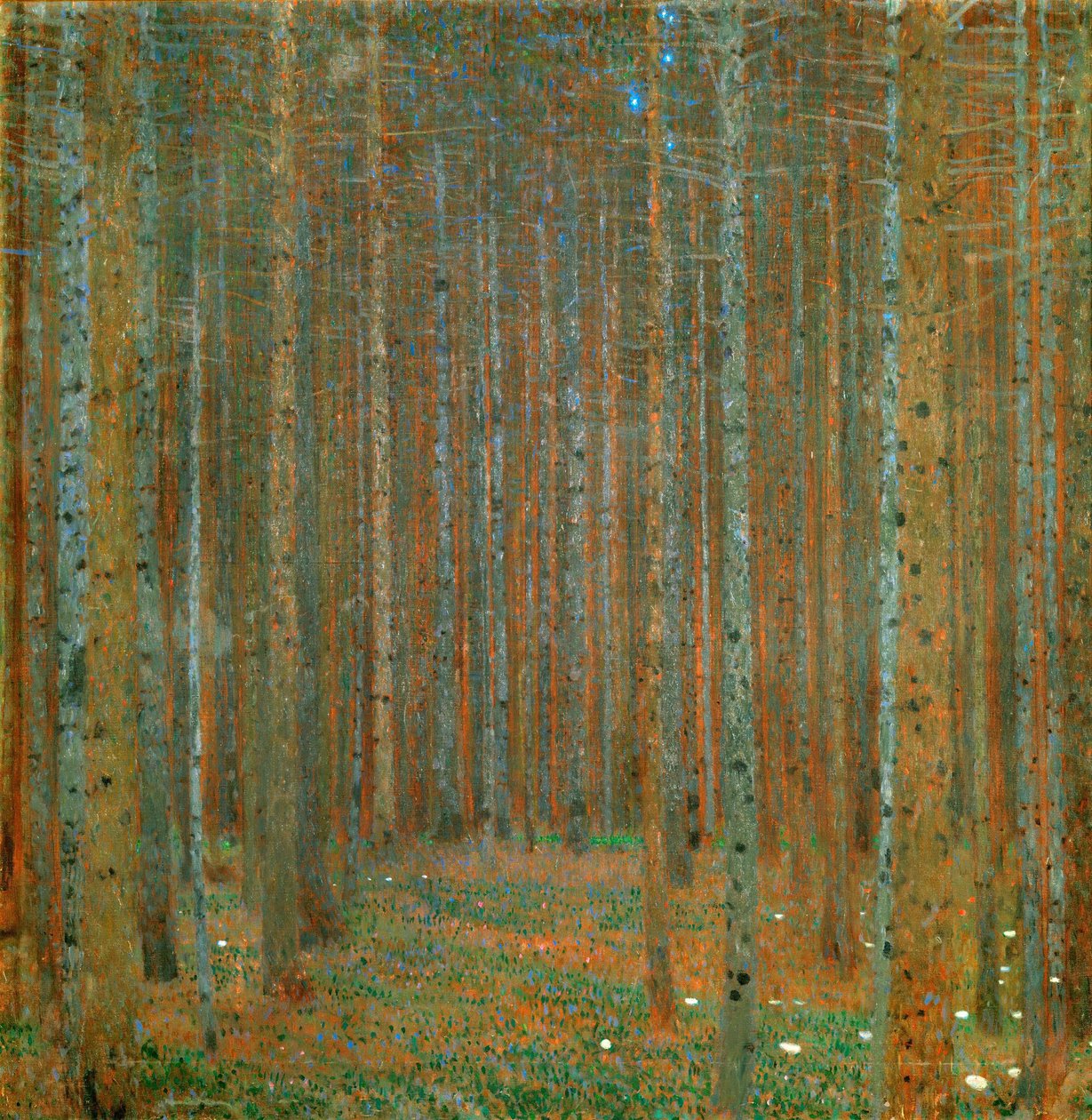 Fir Forest I by Gustav Klimt