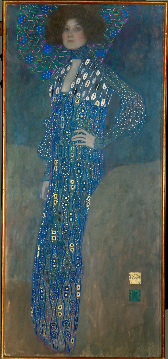 Miss Emilie Floege by Gustav Klimt