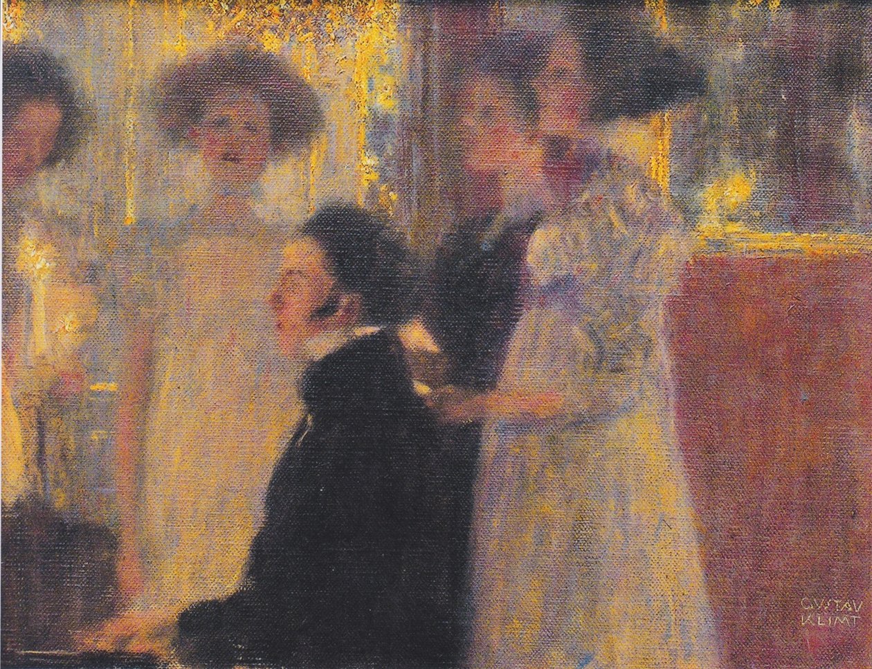 Schubert at the piano I by Gustav Klimt