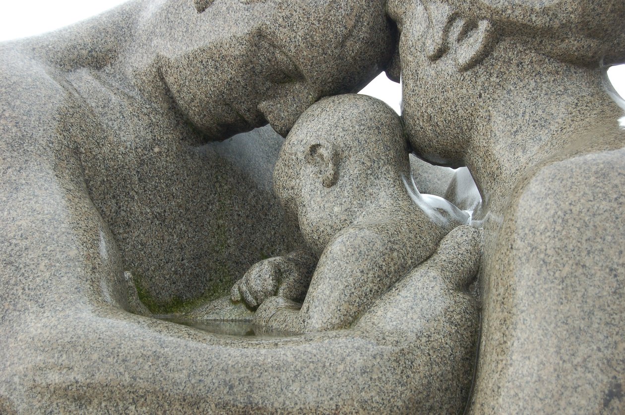 Sculptures in Vigeland Sculpture Park by Gustav Vigeland