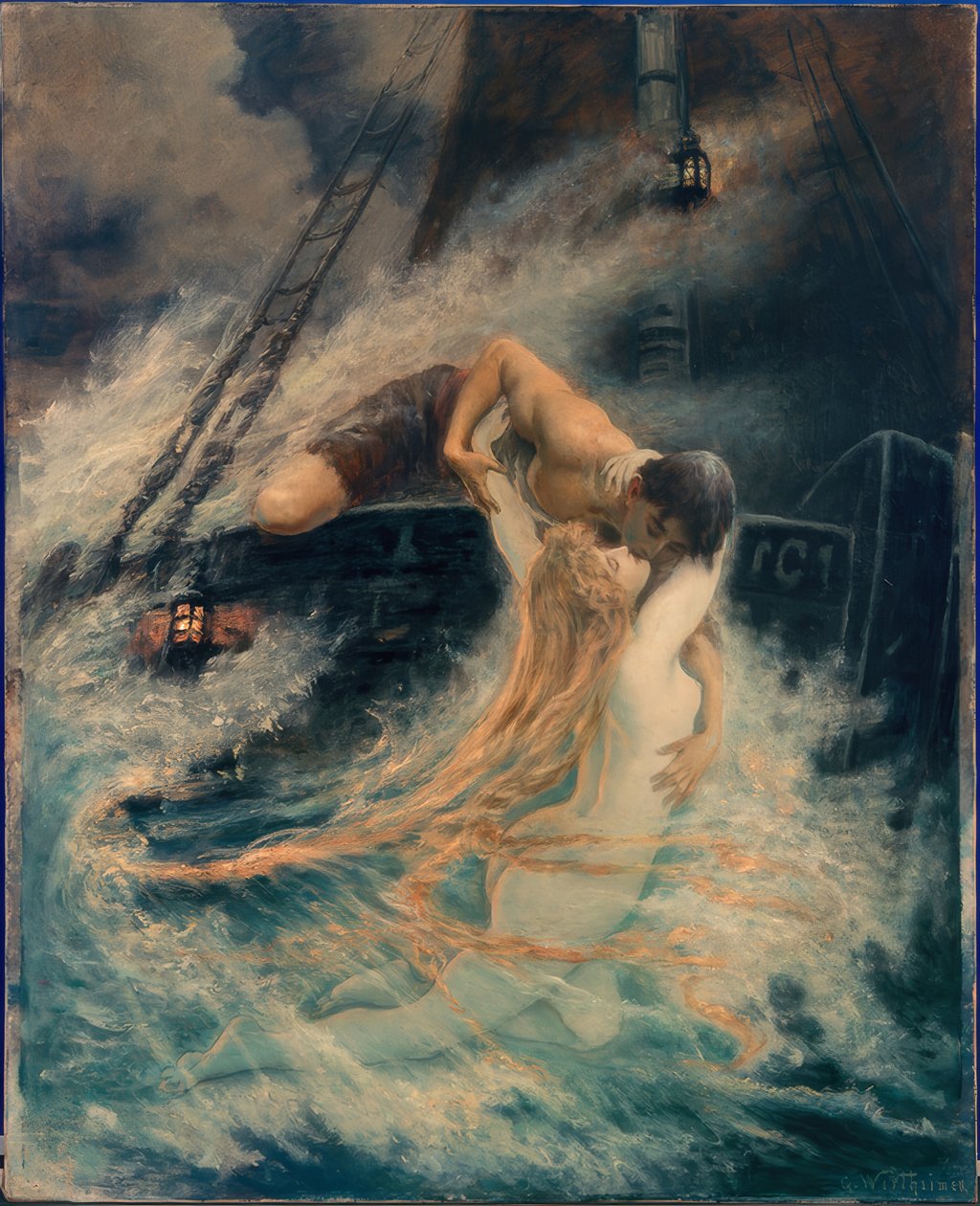 The Wave by Gustav Wertheimer