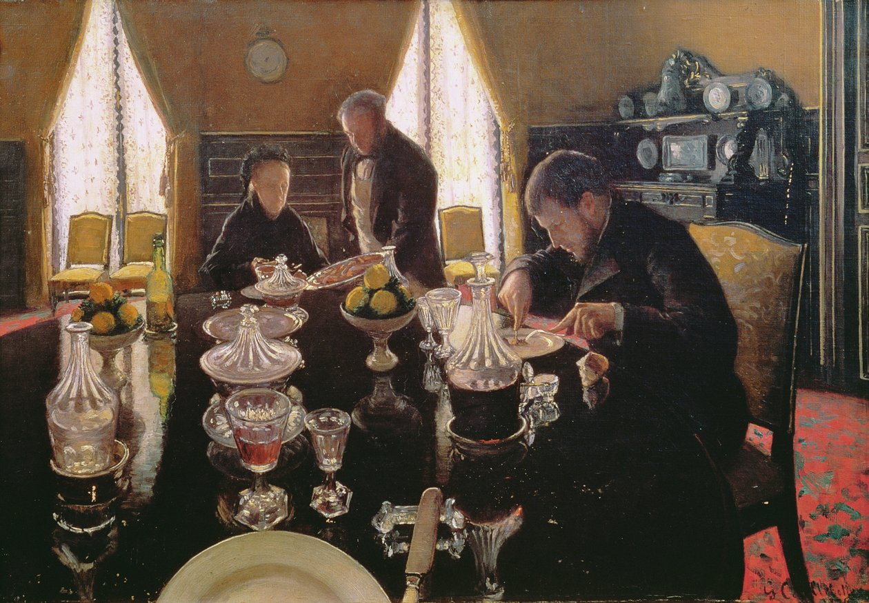 Luncheon, 1876 by Gustave Caillebotte