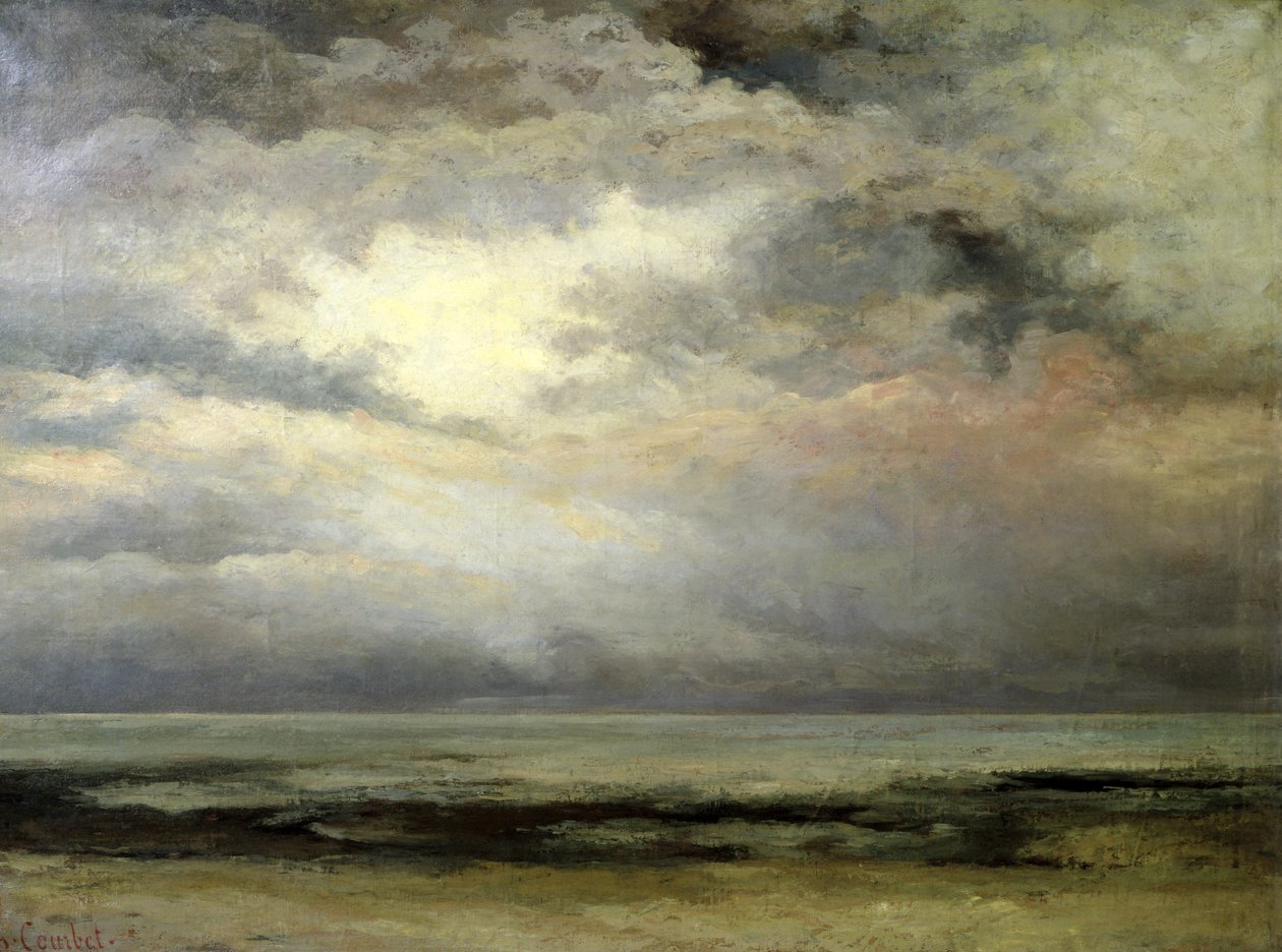 The Immensity by Gustave Courbet