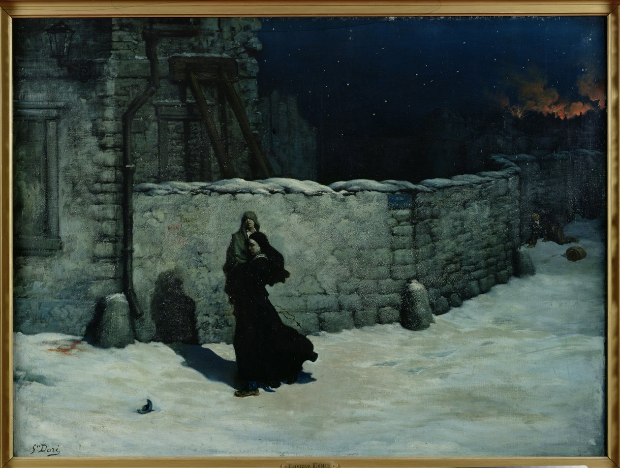 An Incident during the Siege of Paris by Gustave Dore