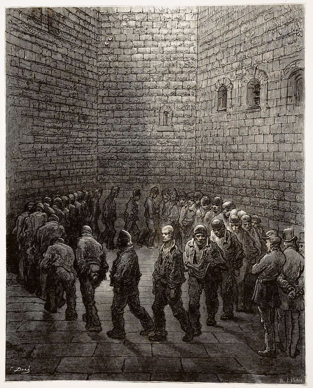 Newgate - Exercise Yard, from 