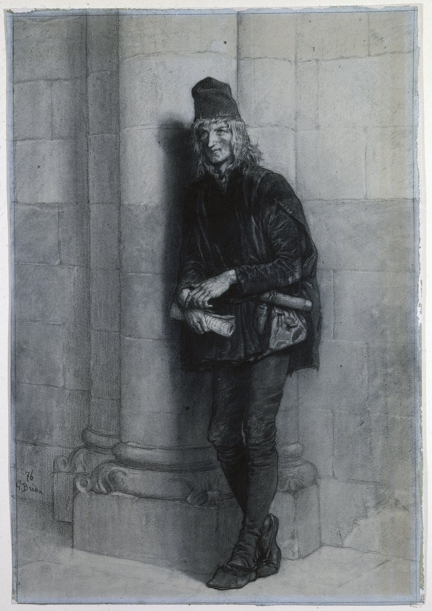 Pierre Gringoire by Gustave Brion
