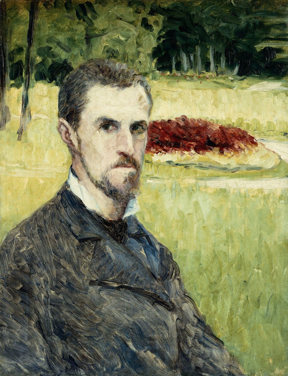 Portrait of the Artist by Himself, 1875-1877 by Gustave Caillebotte