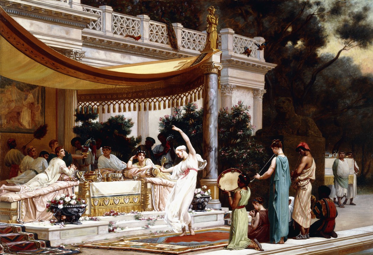 Pleasant Hours in the House of Lucullus by Gustave Clarence Rodolphe Boulanger