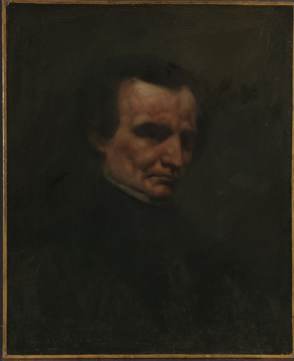 The Composer Hector Berlioz by Gustave Courbet