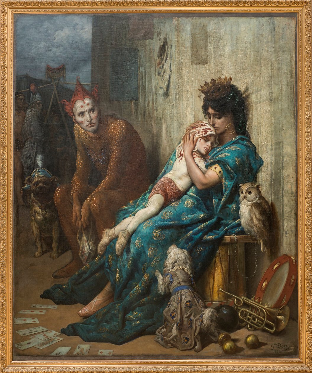 Publio Tommasi、Les Saltimbanques、希少画集より