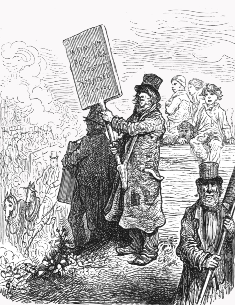 Bible Hawker, 1872 by Gustave Dore