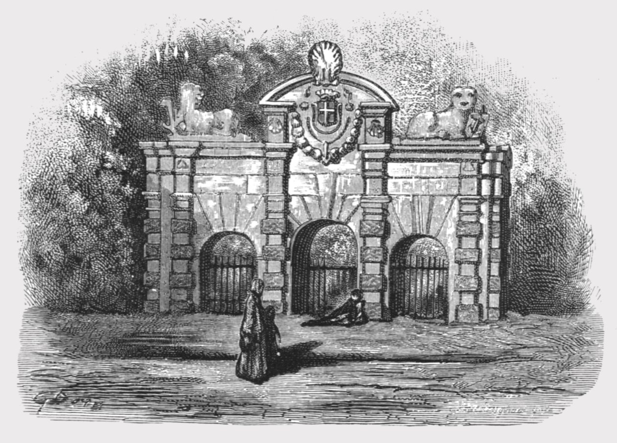 Buckingham Gate by Gustave Dore