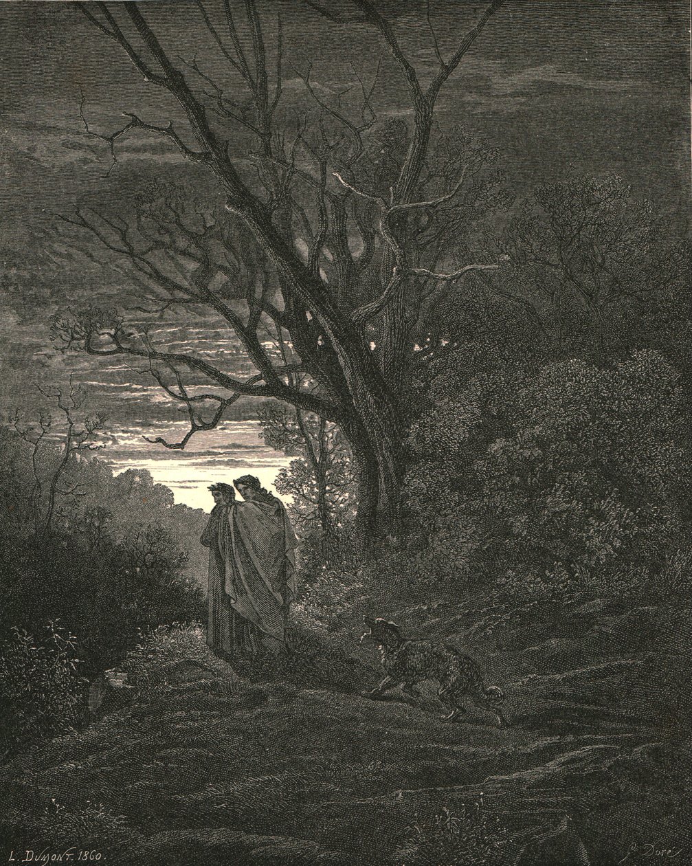 He, Soon as He Saw That I Was Weeping by Gustave Dore