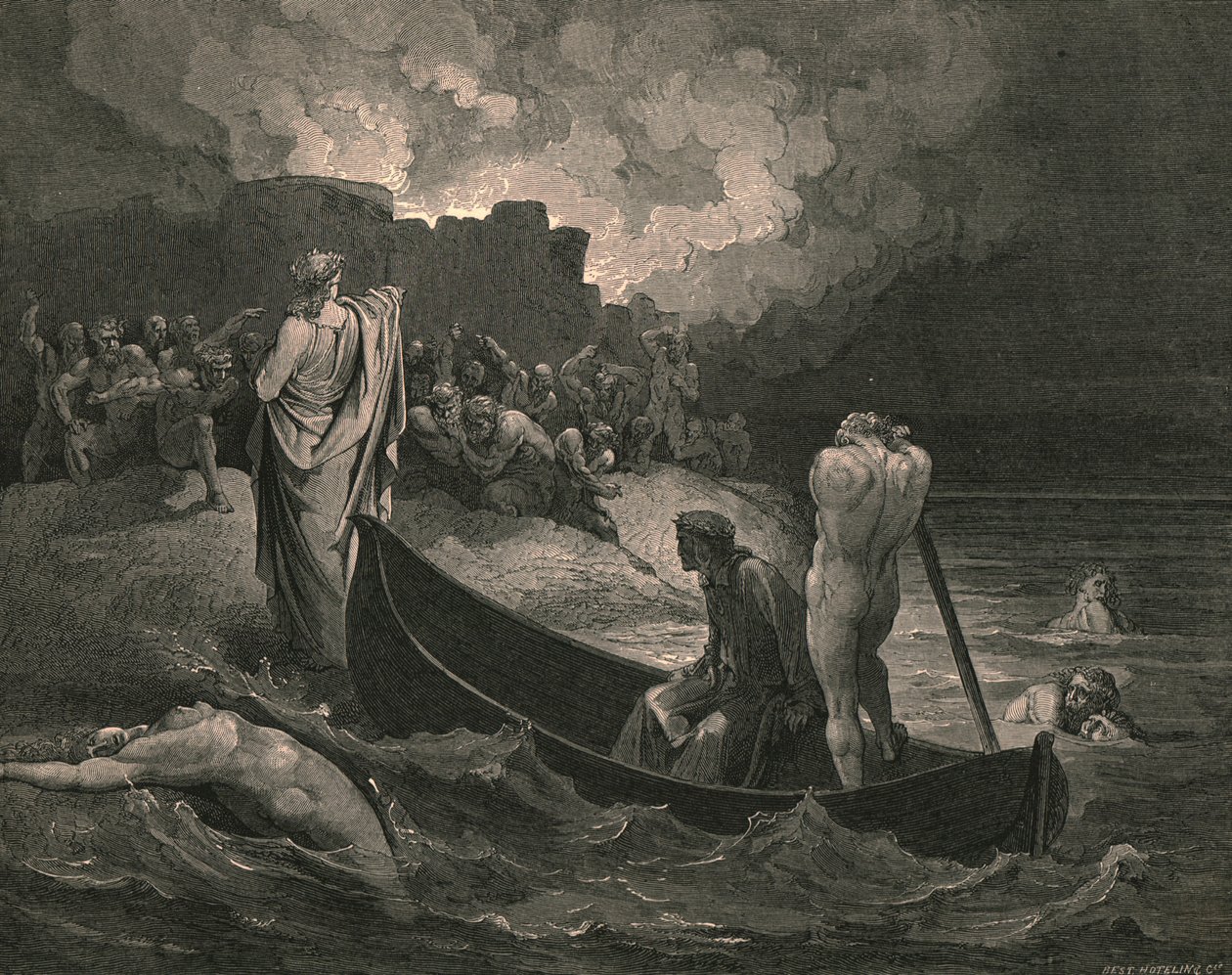 I Could Not Hear What Terms He Offered Them by Gustave Dore