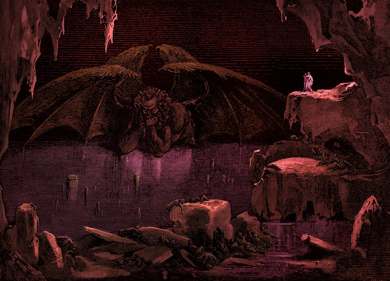 Illustration for The Divine Comedy - Hell by Dante by Gustave Dore