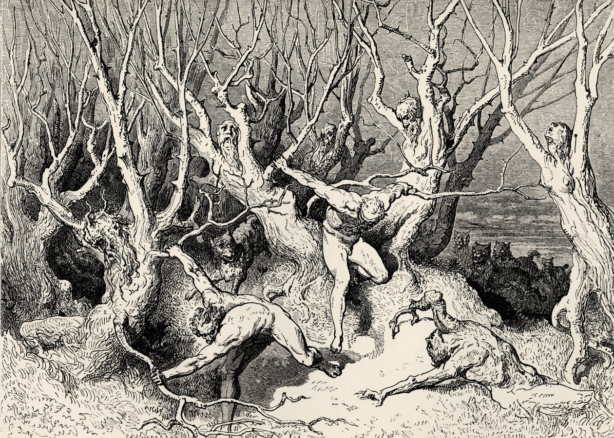 Illustration for The Divine Comedy - Hell by Dante by Gustave Dore