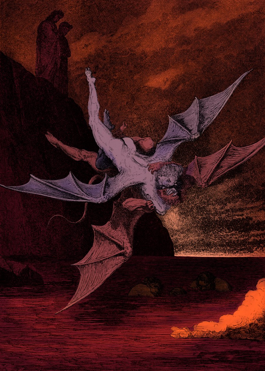 Illustration for The Divine Comedy - Hell by Dante by Gustave Dore
