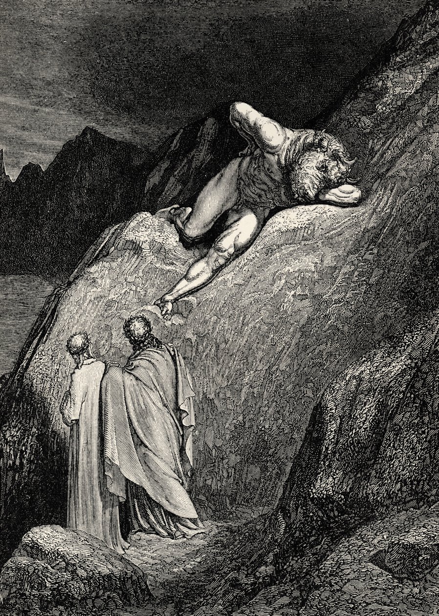 Illustration for The Divine Comedy - Hell by Dante by Gustave Dore