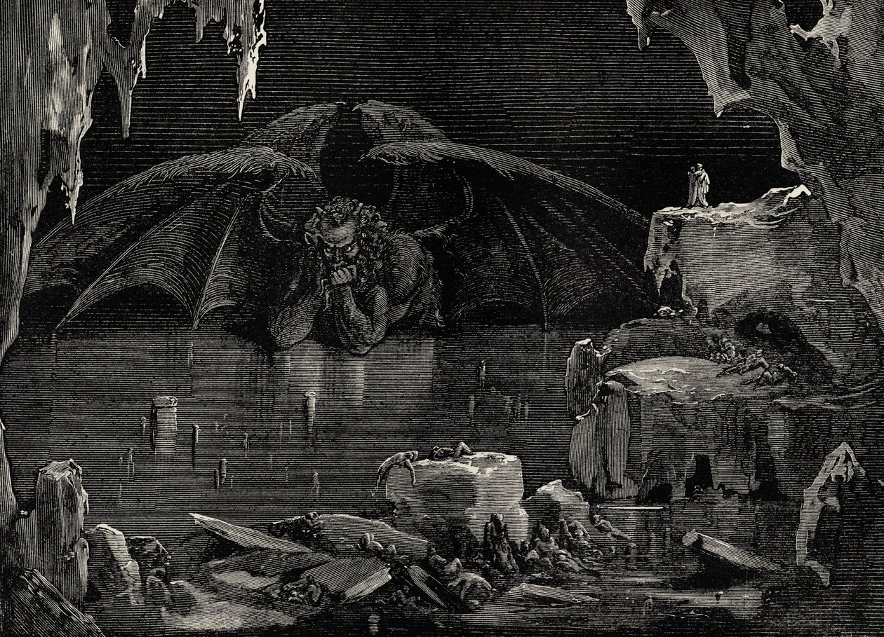 Illustration for The Divine Comedy - Hell by Dante by Gustave Dore