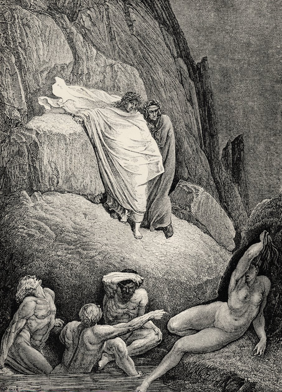 Illustration for The Divine Comedy - Hell by Dante by Gustave Dore