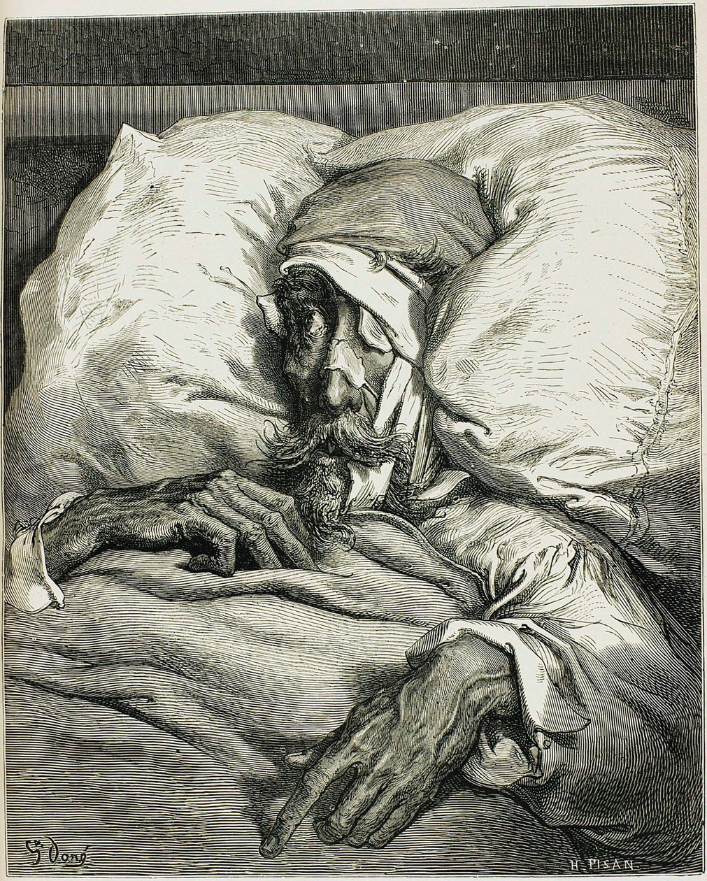 Illustration from the novel Don Quixote, by Miguel de Cervantes, 1863 by Gustave Dore