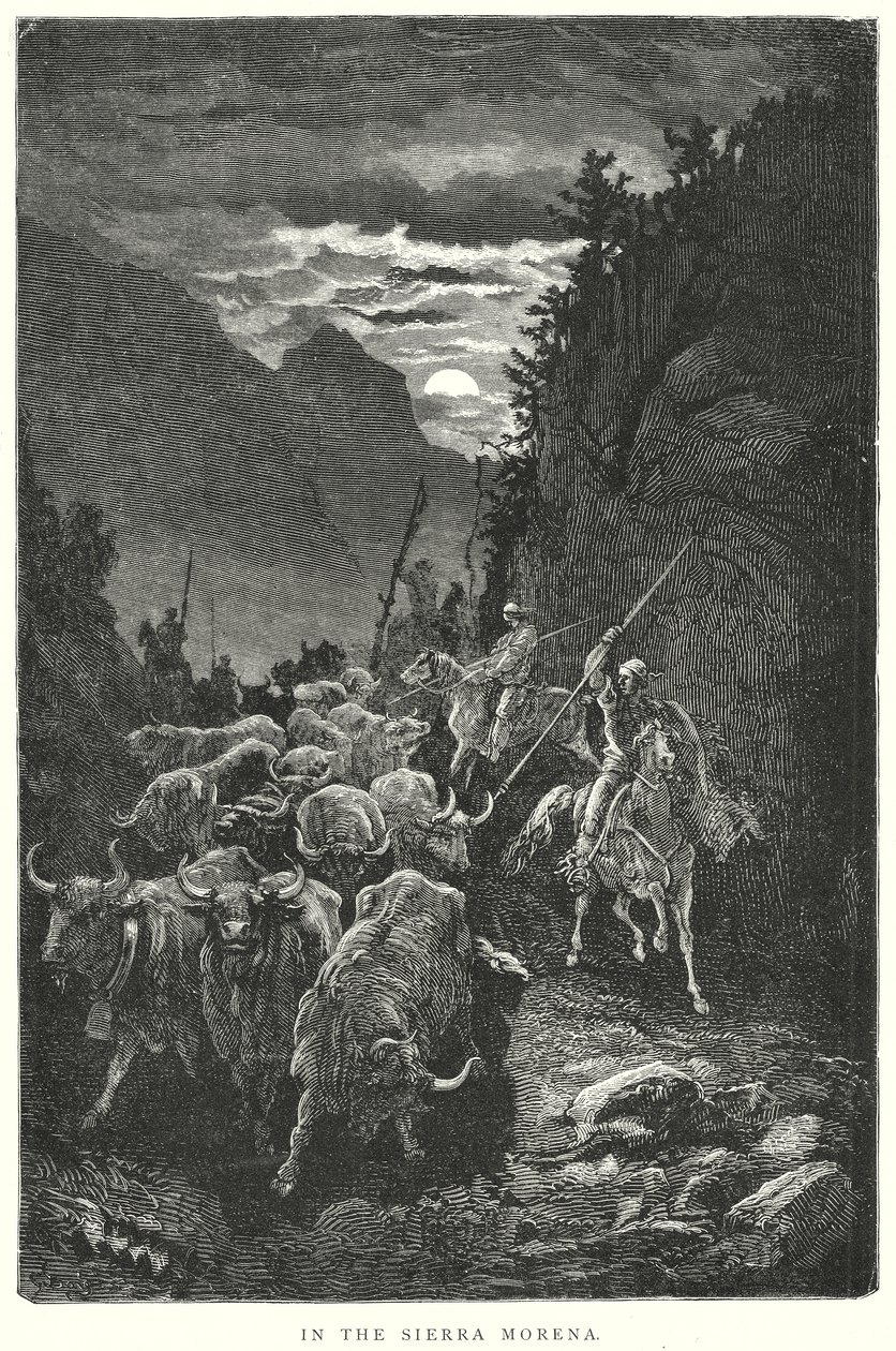 In the Sierra Morena by Gustave Dore