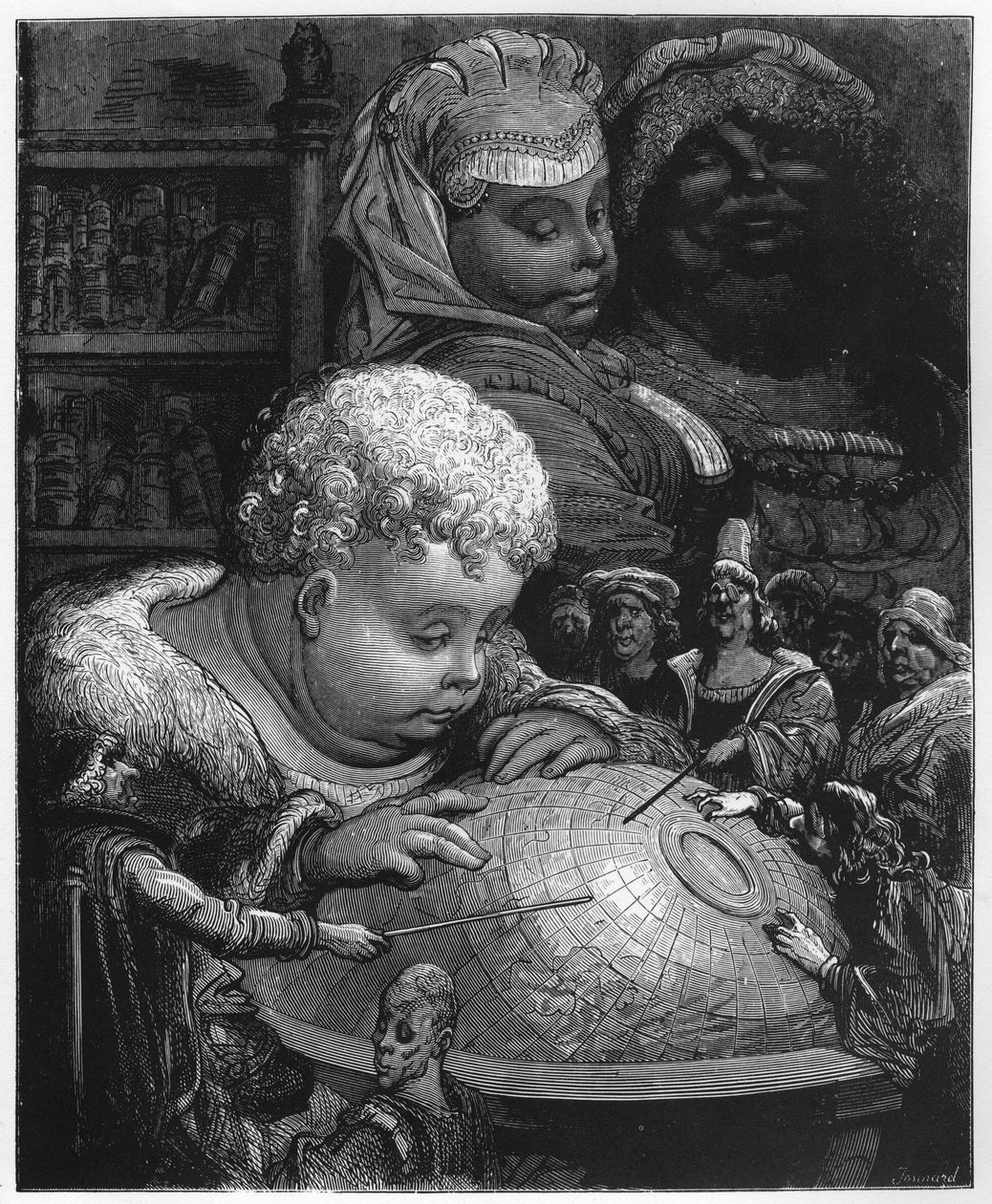 The Education of Gargantua - illustration from 