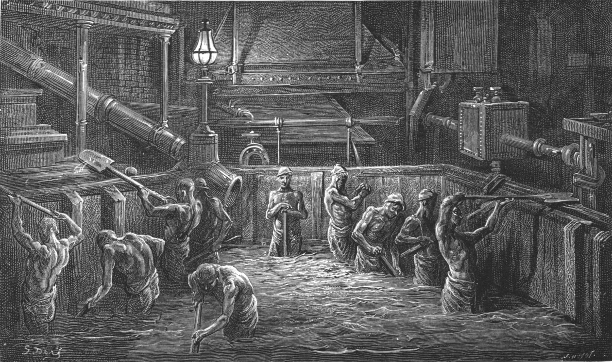 Mixing the Malt by Gustave Dore