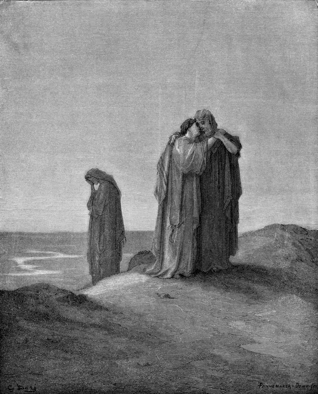 Naomi and Her Daughters-in-Law by Gustave Dore
