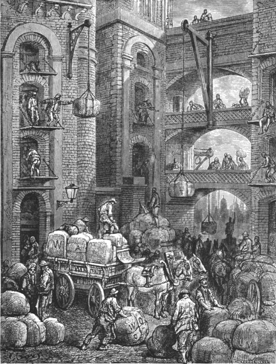 Pickle Herring Street by Gustave Dore