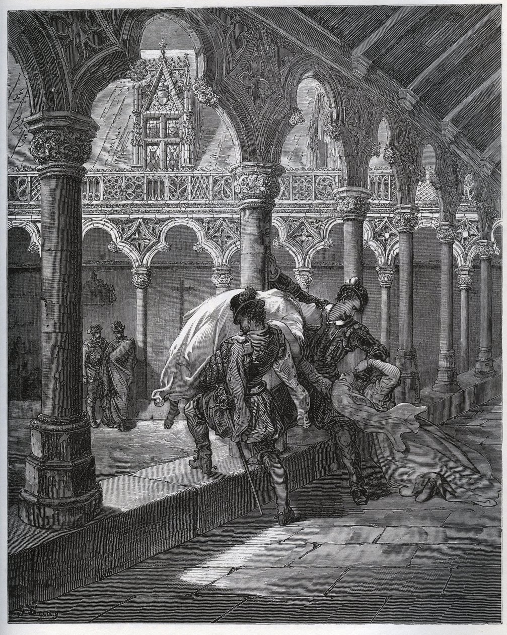 Recit of Don Fernand; He Takes Luscinde from the Convent Where She Had ...