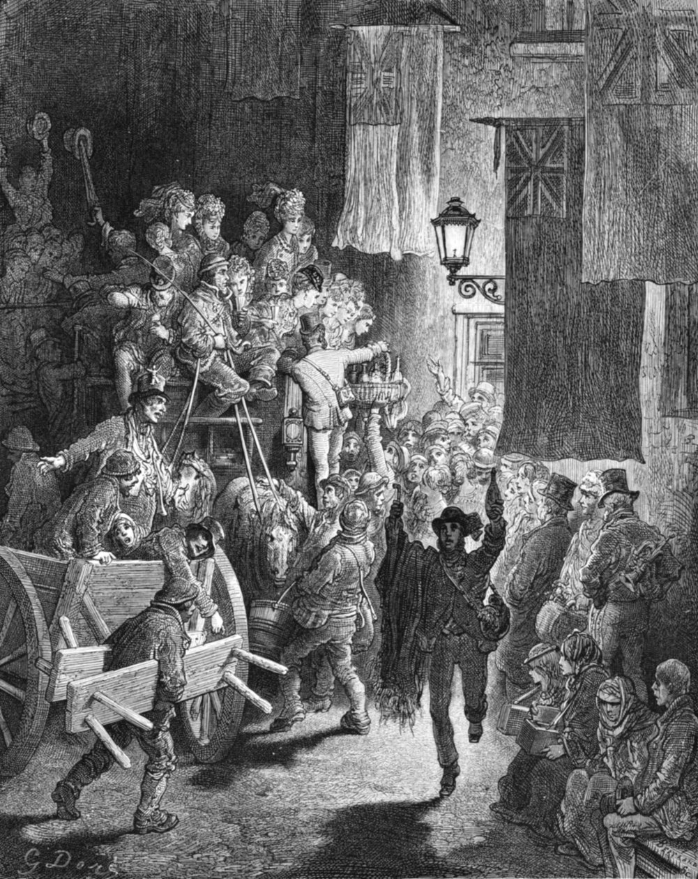 Returning Home by Gustave Dore