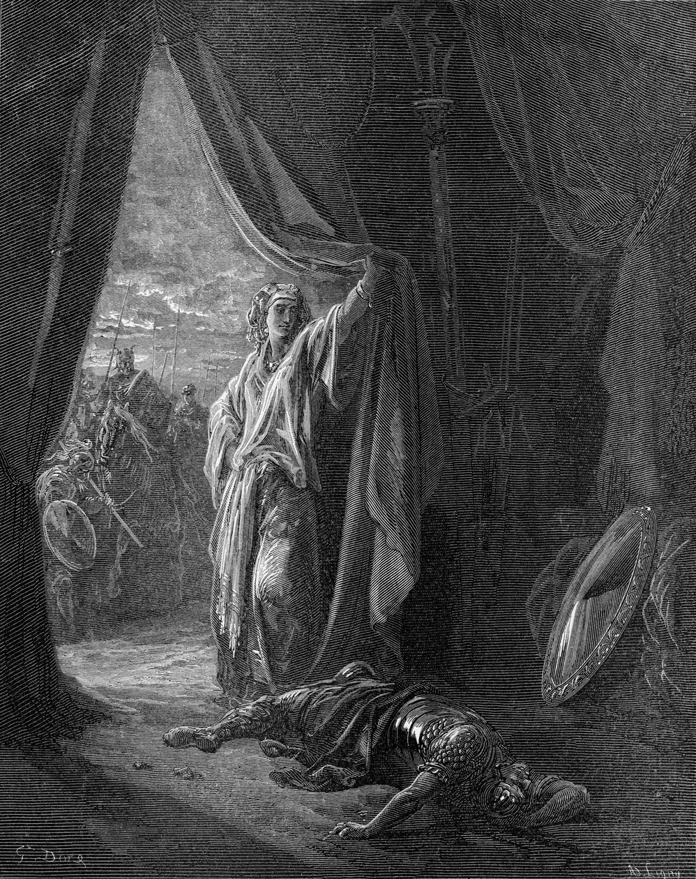 Sisera slain by Jael by Gustave Dore