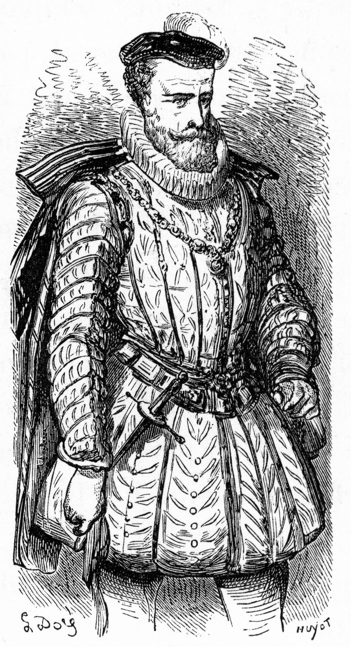 Maximilian of Bethune, Baron de Rosny, Duke of Sully by Gustave Dore