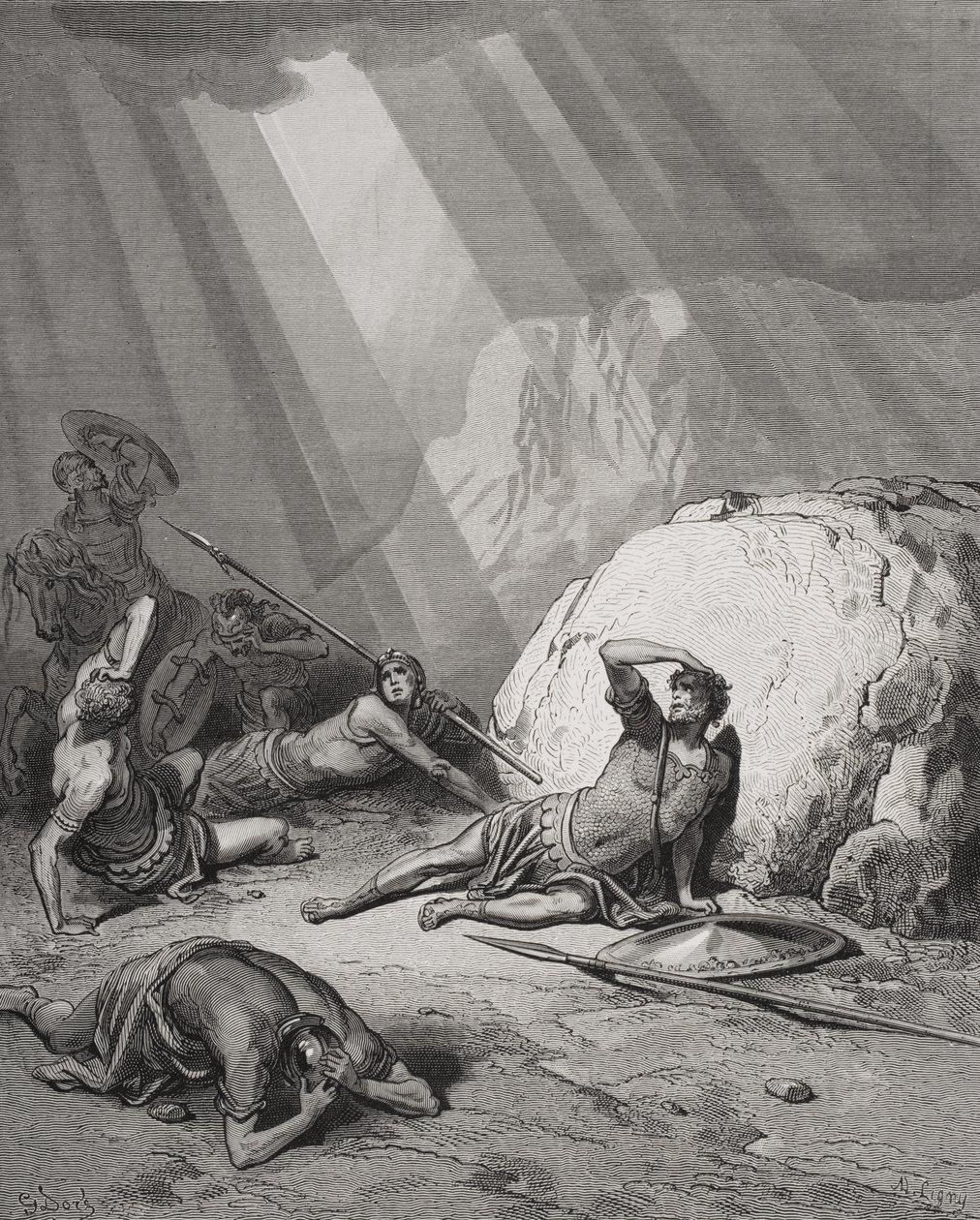 The Conversion of St. Paul, illustration from Dore