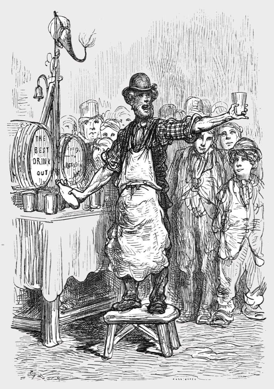 The Ginger Beer Man by Gustave Dore