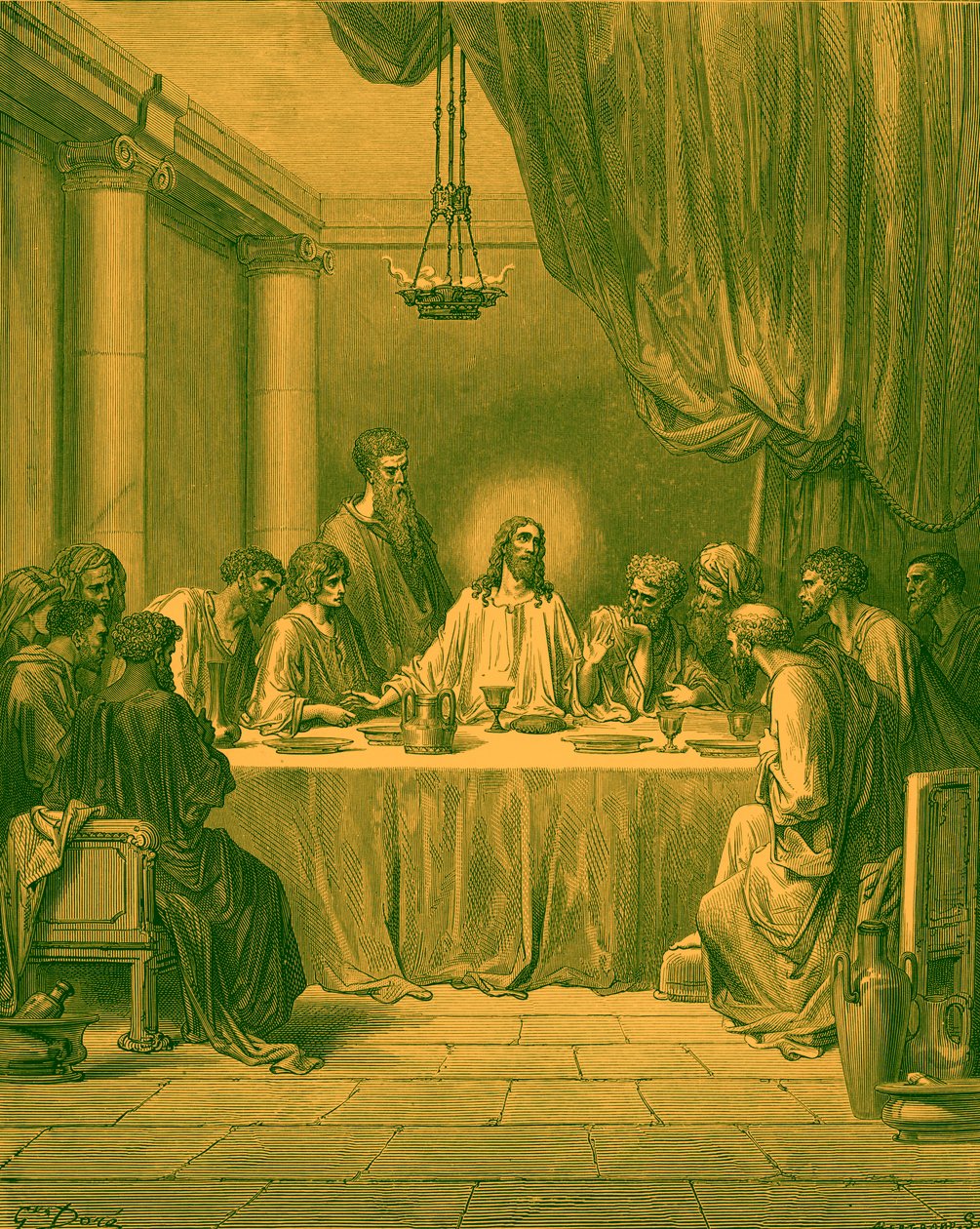 The Last Supper - Bible by Gustave Dore